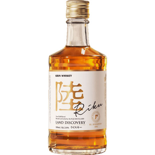 キリン　ウイスキー　陸 　PURE&MELLOW 50度 500ml　バレンタイン