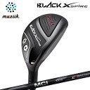 カスタムクラブ ムジーク 2024年モデル ブラックエクスパイア ユーティリティフジクラ MCI ブラックMuziik BLACK XSPIRE UTILITY FUJIKURA MCI ブラック