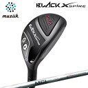 カスタムクラブ ムジーク 2024年モデル ブラックエクスパイア ユーティリティフジクラ ニュー MCIMuziik BLACK XSPIRE UTILITY FUJIKURA New MCI