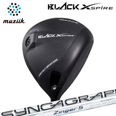 2023年モデル カスタムクラブ ムジーク ブラックエクスパイア ドライバー ジンガー ドライバーMuziik BLACK XSPIRE Driver ZINGER for DRIVER