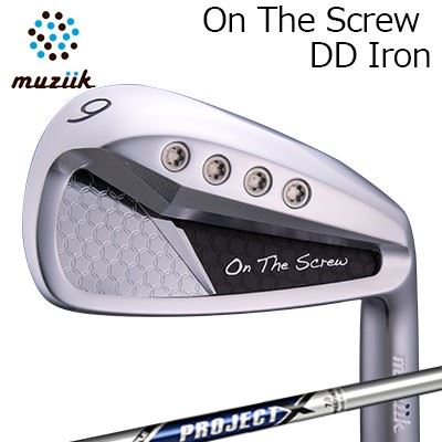 MUZIIK On The Screw DD IronPROJECT XHEAD顔と打感にこだわり、飛び系アイアンでもアドレス時に違和感を感じないヘッドサイズ、ネック形状です。軟鉄鍛造のカップフェースは、心地よい打感と反発力を両立します。アンダーカットキャビティ構造は、重心深度を下げ、スイートエリアが最大限に確保します。トゥとヒール部分のソールを落としたマルチソール形状は、さまざまなライからの抜けを良くします。※製品には表示スペックと多少の誤差が生じる場合がありますのでご了承下さい。ムジーク オンザスクリュー DD アイアンプロジェクトXご注文についてご注文の流れシャフトの種類、フレックスを選択してください。シャフトロゴの向きを選択してください。クラブ長、バランスを選択してくださいグリップを選択してください(標準グリップまたは別注)。グリップロゴの向きを選択してください。追加番手をオプション購入される場合はご希望の番手をチェックしてください。(別途代金が必要です)買い物カゴに入れ、通常のお買い物と同じようにお手続きください。※必ずshop@os-golf.comからのメールを受信できるようにしてください。※価格に標準グリップの代金は含まれていますが、別のグリップをご希望の場合は別途グリップ代金が必要となります。※通常はご注文確定後2週間程度での発送となります。※カスタムモデルですので、代金先払いとさせていただきます。また、スペック決定後のキャンセルはできません。ご了承ください。※メーカー欠品の為、納期が大幅に遅れる場合はメールにてご連絡いたします。その際はご注文をキャンセルすることが可能です。オプションを選択して追加番手をご購入いただけますが、追加番手をご購入いただく場合1本あたり\33,400(税別)の追加代金が発生いたします。ご購入金額がご注文時の買い物かごに表示される金額とは異なることがありますのでご了承ください。カスタムクラブはお客様のご要望に合わせて工房で組み上げます。それぞれ異なる商品ですので、ご注文後のキャンセルはできません。また、代引き決済も対応しておりません。ご理解、ご協力よろしくお願いします。