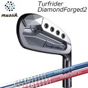 JX^Nu/2023Nf/W[N ^[tC_[ _CAh tH[Wh 2 ACA cA[AD Muziik TurfRider Diamond Forged II Iron TOUR AD 50