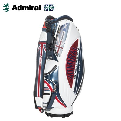 新品 2022モデル】アドミラル 軽量 スタンドキャディバッグ ホワイト