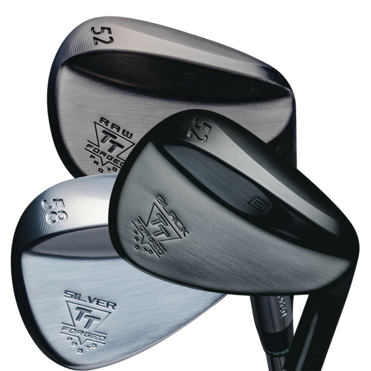 バルド 2024年 TT フォージド ウェッジ プロト シルバー/ブラック/ロウ プロジェクトX LZ オールブラックBALDO 2024 TT FORGED WEDGE PROTO SILVER/BLACK/RAW PROJECT X LZ ALL BLACK