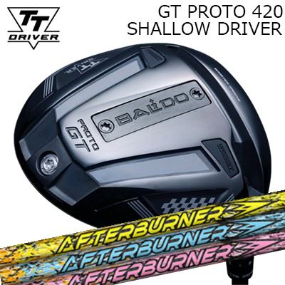 カスタムクラブ 2025年モデル バルド TTドライバー GT プロト420 シャロー トリプルエックス アフターバーナー 01シリーズBALDO TT DRIVER GT PROTO 420 SHALLOW TRPX AFTERBURNER AB301/401/501/601 その1