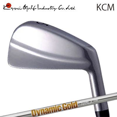 KYOEIGOLF REGULAR IRON KCMTrue Temper Dynamic Gold 85HEAD現代風にアレンジされたマッスルバック　ホーゼル長が短めでヘッドの大きさも保ちながらなおかつソール幅はやや厚め。低重心化を計ったモデルです。SHAFTTRUE TEMPER Dynamic Gold 85新合金と製造プロセスによって、ついに史上最軽量のダイナミックゴールドの開発に成功し、DGシリーズに新製品〈Dynamic Gold 85〉として新たに加わりました!単に軽量化しただけで“ダイナミックゴールド”を名乗ることは出来ません。特にツアープロやトップアスリートゴルファーに多く愛用されているダイナミックゴールドは、いかなる状況においても最高のパフォーマンスを発揮出来るように厳しい条件をクリアする必要があります。積み重ねられた実績とプロの舞台で養われたノウハウによって、ダイナミックゴールド85はその全てをクリアし、さらには80g台のシャフトにおいて最大のボール初速、打出し角、飛距離を実現させることに成功しました。バット径を他社同等製品よりも細く設定することで、インパクトの感覚を向上させて軟らかいフィーリングにチューニングしました。また、他社製品より18%程度軟らかいティップは、高弾道でスムースなインパクトが得られます。カーボンシャフトをお使いのプレイヤーの方にも違和感なく乗り換えることができるシャフトです。COSMETICSPECIFICATIONGRIP【標準グリップ】※グリップ重量には製品公差がございますのでご了承下さい。※ロゴ無グリップを装着の際はロゴ向きのご指定は頂けません。※バックラインなしのグリップはバックラインのあり/なしのご指定はいただけません。※カスタム対応グリップは予告なく変更になる場合があります。共栄ゴルフ レギュラーアイアン KCMトゥルーテンパー ダイナミックゴールド 85 カスタムオーダーについてご注文の流れシャフトの種類、フレックスを選択してください。クラブ長、バランスを選択してくださいグリップを選択してください(標準グリップまたは別注)。グリップロゴの向きを選択してください。追加番手を購入される場合は、該当の番手を「購入する」に変更してください※別途代金が必要ですヘッドのスペックや仕上げなど変更をご希望のお客様は「希望する」を選択してください。別途打合せをさせていただきます。買い物カゴに入れ、通常のお買い物と同じようにお手続きください。※必ずshop@os-golf.comからのメールを受信できるようにしてください。※価格に標準グリップの代金は含まれていますが、別のグリップをご希望の場合は別途グリップ代金が必要となります。※カスタムモデルですので、代金先払いとさせていただきます。また、スペック決定後のキャンセルはできません。ご了承ください。※メーカー欠品の為、納期が大幅に遅れる場合はメールにてご連絡いたします。その際はご注文をキャンセルすることが可能です。オプションを選択して追加番手をご購入いただけますが、追加番手をご購入いただき場合1本あたり\22,000(税別)の追加代金が発生いたします。ご購入金額がご注文時の買い物かごに表示される金額とは異なりますのでご了承ください。カスタムクラブはお客様のご要望に合わせて工房で組み上げます。それぞれ異なる商品ですので、ご注文後のキャンセルはできません。また、代引き決済も対応しておりません。ご理解、ご協力よろしくお願いします。