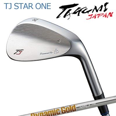 TAKUMI JAPANTJ STAR ONE WEDGETrue Temper Dynamic Gold 95/105/120HEADソールにクレセントカットを施し、抜けの良さを追求。ヘッドはオーソドックスなティアドロップ形状で、手を添えるようなフィーリング。メッキはニッケルのみで、より生に近い打感を味わって頂けます。ロフトバリエーションを、48度〜60度まで2度刻みでラインナップ、操作性に優れたモデルです。SPECIFICATION※製品には表示スペックと多少の誤差が生じる場合がありますのでご了承下さい。SHAFTTRUE TEMPER Dynamic Gold 95/105/1203年以上の歳月を費やして開発したNEWダイナミックゴールドシリーズ（DG95/DG105/DG120）は、素材、熱処理、当初独自のシャフトの肉厚を複数個所で変えるVWT（バリアブル・ウォール・テクノロジー）や新たなステップパターンを採用する事で、従来品のダイナミックゴールドと同等のフィーリングとさらなる性能の進化を実現しました。特に日本先行発売モデルのDG95は、90g台の軽量でありながら、従来品DGと相似的な剛性カーブにすることで、軽量シャフトにも関わらず、DGと同等のねばり感やコントロール性を再現。ロボットテストの結果では、XP95や他社製品よりも打出角が高く、スピン量を減少させ、初速も増加したことで飛距離もアップしました。軽量シャフトの最大の利点である“振りやすさ”と“飛距離”をさらに向上させ、キックポイントをDG95は中元調子、DG105/120は元調子に設定することで、コントロール性との両立を保っています。GRIP【標準グリップ】※グリップ重量には製品公差がございますのでご了承下さい。※ロゴ無グリップを装着の際はロゴ向きのご指定は頂けません。※バックラインなしのグリップはバックラインのあり/なしのご指定はいただけません。※カスタム対応グリップは予告なく変更になる場合があります。匠ジャパン TJ スター ワン ウェッジトゥルーテンパー ダイナミックゴールド 95/105/120ご注文についてご注文の流れロフトを選択してください。複数の番手を同時にご購入いただけますが、その場合は個数欄に合計数量をご記入ください。シャフトの種類、フレックスを選択してください。シャフトロゴの向きを選択してくださいクラブ長を選択してくださいバランスを選択してくださいグリップを選択してくださいグリップロゴの向きを選択してください。買い物カゴに入れ、通常のお買い物と同じようにお手続きください。※必ずshop@os-golf.comからのメールを受信できるようにしてください。※価格に標準グリップの代金は含まれていますが、別のグリップをご希望の場合は別途グリップ代金が必要となります。※通常はご注文確定後2週間程度での発送となります。※カスタムモデルですので、代金先払いとさせていただきます。また、スペック決定後のキャンセルはできません。ご了承ください。※メーカー欠品の為、納期が大幅に遅れる場合はメールにてご連絡いたします。その際はご注文をキャンセルすることが可能です。オプションを選択して複数の番手を同時にご購入いただけますが、その際個数欄に購入される本数をご記入ください。ご注文の番手と個数が一致していない場合、弊店より確認の上、ご購入時の金額を訂正させていただく場合があります。あらかじめご了承ください。カスタムクラブはお客様のご要望に合わせて工房で組み上げます。それぞれ異なる商品ですので、ご注文後のキャンセルはできません。また、代引き決済も対応しておりません。ご理解、ご協力よろしくお願いします。