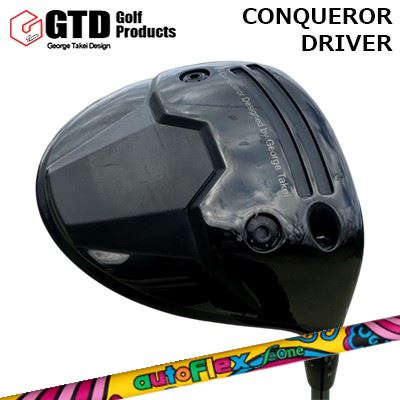 カスタムクラブ ジーティーディー コンクワーラー ドライバー オートフレックスシャフト フレックスワン ドライバー用GTD Conqueror Driver Auto Flex Shaft flexOne for Driver