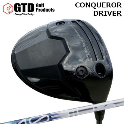 GTD CONQUEROR DRIVERDesign Tuning MOBIUS LIQUID DXHEADGTD待望のニューモデルドライバー455シリーズ、460シリーズ、MAXシリーズのいいとこ取りをしたGTDの最新ドライバー、コンクワーラー(覇者)ドライバーは、飛距離、方向性、打感、ショットイメージなどすべて過去のGTDドライバーを上回る性能を目指し一から開発されたドライバーです。可変式スリーブでリアルロフト10.5度。やや高めの弾道でニュートラルで適度なつかまりからGTDならではの飛距離性能を発揮します。スペック※ウェイト：標準時 4g×2※付属品：ヘッドカバー※コンクワーラー DRIVER用スリーブは従来のGTDドライバー用スリーブと互換性があります。BlackIceドライバー用スリーブとは互換性はありません。※製品には表示スペックと多少の誤差が生じる場合がありますのでご了承下さい。SHAFTDesign Tuning MOEBIUS LIQUID DXメビウスの「しなるのに叩ける」、そして「自在にコントロールできる」その挙動をさらに進化させたメビウス LIQUIDは最新技術のフローポイントテクノロジーを搭載。メビウスの最大の特徴であるヘッドスピードを上げ、しなりで飛距離を伸ばす性能はそのままに、自分に合ったキックポイント＝「スイング挙動」で打ち出すボールは最適な弾道とサイドスピンの軽減で飛距離をさらに伸ばします。COSMETICSPECIFICATIONGRIP【標準カスタム用グリップ】 ※グリップ重量には製品公差がございますのでご了承下さい。※ロゴ無グリップを装着の際はロゴ向きのご指定は頂けません。※バックラインなしのグリップはバックラインのあり/なしのご指定はいただけません。※カスタム対応グリップは予告なく変更になる場合があります。GTD コンクワーラー ドライバーデザインチューニング メビウス リキッド DXカスタムオーダーについてご注文の流れご指定がある場合、スリーブポジションをご記入ください。(おまかせの場合空欄でかまいません)シャフトの種類、フレックスを選択してください。シャフトロゴの向きを選択してください。クラブ長を選択してください。ご指定がある場合、バランスをご記入ください。(おまかせの場合空欄でかまいません)グリップを選択してください。グリップロゴの向きを選択してください。買い物カゴに入れ、通常のお買い物と同じようにお手続きください。※必ずshop@os-golf.comからのメールを受信できるようにしてください。※価格に標準グリップの代金は含まれていますが、別のグリップをご希望の場合は別途グリップ代金が必要となります。※通常はご注文後、10日～14日程度での発送となります。※カスタムモデルですので、代金先払いとさせていただきます。また、スペック決定後のキャンセルはできません。ご了承ください。※メーカー欠品の為、納期が大幅に遅れる場合はメールにてご連絡いたします。その際はご注文をキャンセルすることが可能です。※その他のシャフトをご希望のお客様は、電話(079-430-2568)またはメール(shop@os-golf.com)にてお問い合わせください。コンクワーラー DRIVER用スリーブは、Black Ice The MAXドライバー用スリーブとは異なります。互換性はありませんのでご注意ください。また、455シリーズ、Angel-Cシリーズのシャフトを装着した場合、0.5インチほどクラブ長が長くなります。カスタムクラブはお客様のご要望に合わせて工房で組み上げます。それぞれ異なる商品ですので、ご注文後のキャンセルはできません。また、代引き決済も対応しておりません。ご理解、ご協力よろしくお願いします。