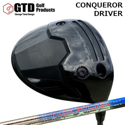 カスタムクラブ ジーティーディー コンクワーラー ドライバー スチールファイバー ネクサス ブルー/ブ..