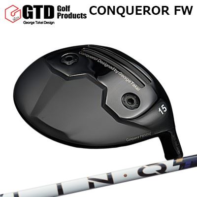 ジーティーディー カスタム特注クラブ コンクワーラー フェアウェイウッド USTマミヤ リンク パワーコア ブルーGTD Conqueror FW UST Mamiya LIN-Q PowerCore BLUE