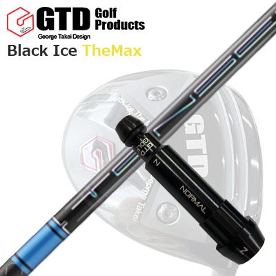 GTD ブラックアイス ザ・マックスドライバー用スリーブ付カスタムシャフトCustom Shaft with Sleeve for GTD Black Ice The Max DRIVER Mitsubishi TENSEI Pro Blue 1K Series