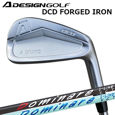 カスタムクラブ エーデザインゴルフ エーグラインド DCD フォージドアイアン ドミナーレ アイ・ラインA DESIGN GOLF A GRIND DCD FORGED IRON Dominare I-line6本セット(#5～PW)