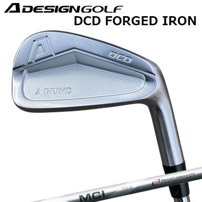 カスタムクラブ エーデザインゴルフ エーグラインド DCD フォージドアイアン フジクラ MCIA DESIGN GOLF A GRIND DCD FORGED IRON FUJIKURA MCI6本セット(#5～PW)