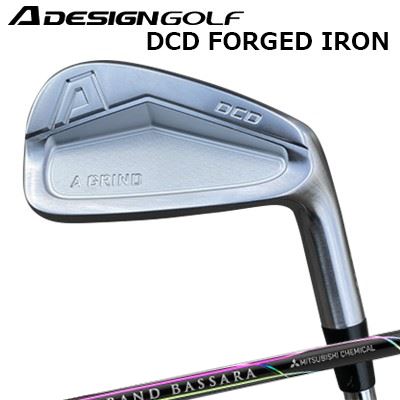 カスタムクラブ エーデザインゴルフ エーグラインド DCD フォージドアイアン グランド バサラ アイアンA DESIGN GOLF A GRIND DCD FORGED IRON GRAND BASSARA IRON6本セット(#5～PW)