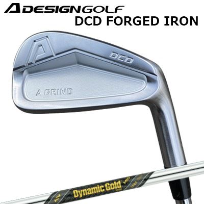 カスタムクラブ エーデザインゴルフ エーグラインド DCD フォージドアイアン トゥルーテンパー ダイナミックゴールド ミッド 95 ツアーイシューA DESIGN GOLF A GRIND DCD FORGED IRON TrueTemper Dynemic Gold MID 95 TOUR ISSUE6本セット(#5～PW)