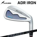 カスタムクラブ アキラ ADR アイアン PROJECT X ALL BLACKAKIRA ADR IRON プロジェクトX オールブラック5本セット(#6〜P...