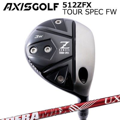 カスタムクラブ アクシスゴルフ 512ZFX ツアースペック フェアウェイウッド オリムピック デラマックス..