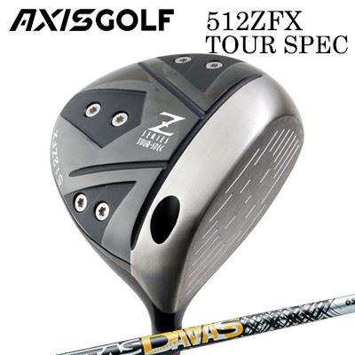カスタムクラブ 2024年モデル アクシスゴルフ 512ZFX ツアースペック ドライバー USTマミヤ アッタス ダァーッスAXIS GOLF 512ZFX TOUR SPEC DRIVER UST Mamiya ATTAS DAAAS
