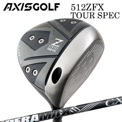 WOSS - カスタムクラブ 2024年モデル アクシスゴルフ 512ZFX ツアースペック ドライバー オリムピック デラマックス CX-D プレミアム シリーズ 虹デラAXIS GOLF 512ZFX TOUR SPEC DRIVER DERAMAX CX--D Premium Series