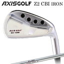 カスタムクラブ アクシスゴルフ Z2 CBI アイアン K’S 3001AXISGOLF Z2 CBI IRON K’S 3001/6本セット(#5〜PW)