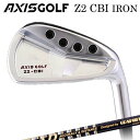 カスタムクラブ アクシスゴルフ Z2 CBI アイアン ツアーAD アイアン 55/65 タイプ2/75/85/95AXISGOLF Z2 CBI IRON TOUR AD 55/65 TYPE2/75/85/95/6本セット(#5〜PW)