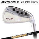 カスタムクラブ アクシスゴルフ Z2 CBI アイアン ダイナミックゴールド 105 オニキスブラックAXISGOLF Z2 CBI IRON True Tem...
