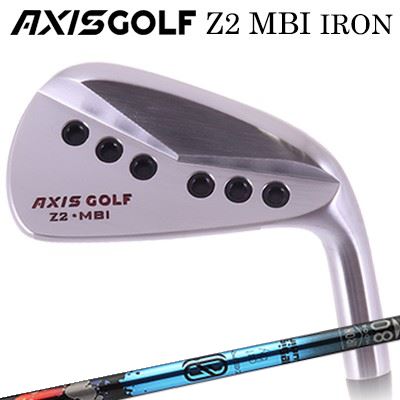 カスタムクラブ アクシスゴルフ Z2 MBI アイアン デザインチューニング ゼロソリッド アイアンAXISGOLF Z2 MBI IRON Design Tuning ZERO SOLID IRON6本セット(#5～PW)