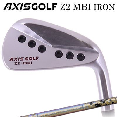 カスタムクラブ アクシスゴルフ Z2 MBI アイアン ワクチンコンポ GR38プレミアム アイアンAXISGOLF Z2 MBI IRON WACCINE C...