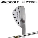 AXISGOLF Z2 WEDGETrueTemper Dynemic GoldHEAD超ハイバンスウェッジだから、オートマチックな操作が可能バンス角を20度に設定した超ハイバンスウェッジです。バンス角を大きくしていますが、トレーディングエッジを落としているので、抜けの良さも持ち合わせています。刺さりにくく、グリーン周りでのミスを軽減。バンカーショットもやさしく打てます。Z1ウェッジに比べると、オートマチックな操作性とスピン性能を持ったウェッジといえます。もちろん、Z1ウェッジと同様に、バックフェースにはウエイトボルトを搭載しており、ボルトを入れ替えることで調整も可能。望み通りの重心設定で、球を操作しやすくなっています。使い手の感性を引き出すDNAはそのままに、ミスへの許容性を高めたモデルに仕上がっています。SPECIFICATION※製品には表示スペックと多少の誤差が生じる場合がありますのでご了承下さい。SHAFTTrue Temper Dynemic Gold発売から39年経った今でもスチールシャフトの代名詞と言われるダイナミックゴールド。世界ランク上位プレーヤーや日本の賞金王をはじめ、全世界のトッププロから絶大な信頼を得る名実共に世界ナンバーワンのスチールシャフトです。絶大なコントロール性能と優れた安定性を求めるツアープレーヤーや上級者には、もはや必需品ともいえるシャフトです。GRIP【アクシスゴルフカスタム用グリップ】 CUSTOMアクシスゴルフ Z2 ウェッジトゥルーテンパー ダイナミックゴールドカスタムオーダーについてご注文の流れヘッドのカスタム内容を選択してください。ロフトを選択してください。シャフトの種類、フレックスを選択してください。シャフトロゴの向きを選択してくださいクラブ長を選択してくださいバランスを選択してくださいグリップを選択してください(モデル・カラー・バックライン・口径)。グリップロゴの向きを選択してください。買い物カゴに入れ、通常のお買い物と同じようにお手続きください。※必ずshop@os-golf.comからのメールを受信できるようにしてください。※価格に標準グリップの代金は含まれていますが、別のグリップをご希望の場合は別途グリップ代金が必要となります。※カスタムモデルですので、代金先払いとさせていただきます。また、スペック決定後のキャンセルはできません。ご了承ください。※メーカー欠品の為、納期が大幅に遅れる場合はメールにてご連絡いたします。その際はご注文をキャンセルすることが可能です。※その他のシャフトをご希望のお客様は、電話(079-430-2568)またはメールにてお問い合わせください。カスタムクラブはお客様のご要望に合わせて工房で組み上げます。それぞれ異なる商品ですので、ご注文後のキャンセルはできません。また、代引き決済も対応しておりません。ご理解、ご協力よろしくお願いします。