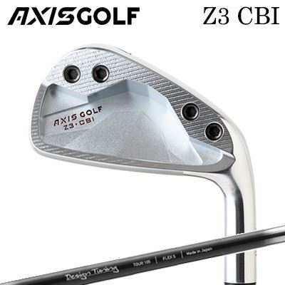 AXISGOLF Z3 CBI IRONDesign Tuning LABO SERIES COLOR STEEL FROST BLACKHEAD高弾道と強弾道を両立させたキャビティバックアイアンウェイトをトゥ側とヒール側に2つずつ配置し、スイートエリアを拡大することでミスヒット時の飛距離ロスを軽減できるキャビティアイアン。Z3MBIアイアン同様に、ロングアイアンではトゥ側のビス穴をより深くくり抜き、ショートアイアンではヒール側のビス穴を深くくり抜く事で、各番手の重心をコントロールしています。直進性が強く、弾道も上がりやすい特徴は今までに無理して打っていた距離が、確実に狙える距離へと導いてくれるやさしいアイアンヘッドとなっています。また、バックフェース中央部に厚みを持たせたことで、心地よい打感を得ることができます。SPECIFICATION※製品には表示スペックと多少の誤差が生じる場合がありますのでご了承下さい。SHAFTDesign Tuning ラボシリーズ カラースチール フロストブラック特約店限定、少量生産新開発のマットコーティングを施したカラースチールシャフトデザインチューニング ラボシリーズは新しい塗装技術やデザイン表現を最大限に活かした実験的なモデルシリーズです。量産性やコストにとらわれず「新しさ」を追求したシリーズです。長年カラーコーティング技術を追求し続け、新たに開発されたマットコーティングによって誕生した「フロストブラック」はデザインと高耐久を両立した新しい表面処理です。日本シャフト N.S.プロ モーダス3 ツアー105に加えモーダス3 ツアー110がラインナップされました。COSMETICSPECIFICATION※N.S.プロ モーダス3 ツアー105は#3～ウェッジの生産です。GRIP【アクシスゴルフカスタム用グリップ】 CUSTOMアクシスゴルフ Z3 CBI アイアンデザインチューニング カラースチール フロストブラックカスタムオーダーについてご注文の流れヘッドのカスタム内容を選択してください。シャフトの種類、フレックスを選択してください。シャフトロゴの向きを選択してくださいクラブ長を選択してくださいバランスを選択してくださいグリップを選択してください(モデル・カラー・バックライン・口径)。グリップロゴの向きを選択してください。買い物カゴに入れ、通常のお買い物と同じようにお手続きください。※必ずshop@os-golf.comからのメールを受信できるようにしてください。※価格に標準グリップの代金は含まれていますが、別のグリップをご希望の場合は別途グリップ代金が必要となります。※カスタムモデルですので、代金先払いとさせていただきます。また、スペック決定後のキャンセルはできません。ご了承ください。※メーカー欠品の為、納期が大幅に遅れる場合はメールにてご連絡いたします。その際はご注文をキャンセルすることが可能です。※その他のシャフトをご希望のお客様は、電話(079-430-2568)またはメールにてお問い合わせください。ヘッドの有料カスタムをご希望のお客様は、ご注文完了後に当店にてカスタム金額を計算の上、金額を変更いたします。ご注文確定時の金額と実際の金額が異なりますので、ご理解、ご了承よろしくお願いします。ヘッドを1箇所でもカスタムされますと、メーカーにて特注仕様のヘッドを製作いたしますので納期は約1ヶ月頂戴いたします。すべて標準仕様のヘッドをご注文の場合、納期は10日～2週間程度となります。詳しくはショップまでお問い合わせください。カスタムクラブはお客様のご要望に合わせて工房で組み上げます。それぞれ異なる商品ですので、ご注文後のキャンセルはできません。また、代引き決済も対応しておりません。ご理解、ご協力よろしくお願いします。