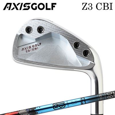 楽天オーエスゴルフカスタムクラブ 2023年モデル アクシスゴルフ Z3 CBI アイアン デザインチューニング ゼロソリッド アイアンAXISGOLF Z3 CBI IRON Design Tuning ZERO SOLID IRON6本セット（#5～PW）