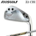カスタムクラブ 2023年モデル アクシスゴルフ Z3 CBI アイアン ダイナミックゴールド EX ツアーAXISGOLF Z3 CBI IRON True ...