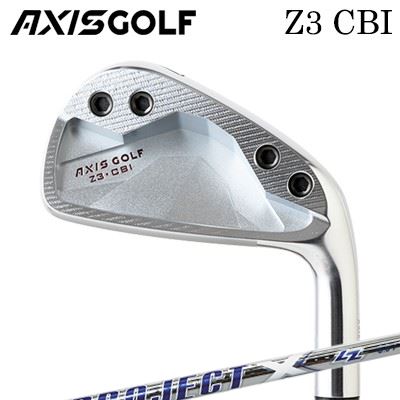 カスタムクラブ 2023年モデル アクシスゴルフ Z3 CBI アイアン プロジェクトX LZAXISGOLF Z3 CBI IRON PROJECT X LZ6本セット(#5～PW)/6本セット(#5～PW)