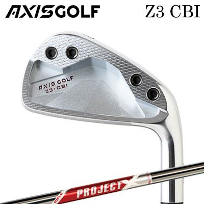 Rakuten - カスタムクラブ 2023年モデル アクシスゴルフ Z3 CBI アイアン プロジェクトエックス レッドAXISGOLF Z3 CBI IRON PROJECT X RED6本セット(#5～PW)