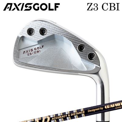 カスタムクラブ 2023年モデル アクシスゴルフ Z3 CBI アイアン ツアーAD アイアン 55/65 タイプ2/75/85/95AXISGOLF Z3 CBI IRON TOUR AD 55/65 TYPE2/75/85/956本セット(#5～PW)/6本セット(#5～PW)