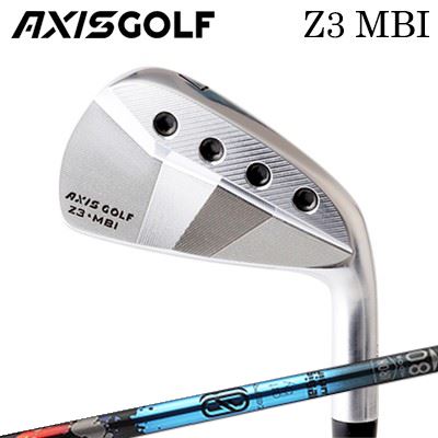 楽天オーエスゴルフカスタムクラブ 2023年モデル アクシスゴルフ Z3 MBI アイアン デザインチューニング ゼロソリッド アイアンAXISGOLF Z3 MBI IRON Design Tuning ZERO SOLID IRON6本セット（#5～PW）