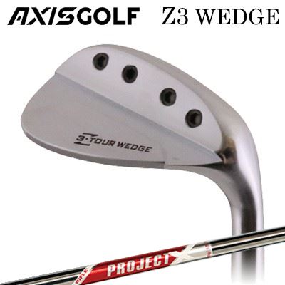 AXISGOLF Z3 WEDGEPROJECT X REDHEAD待望のセミグースウェッジZ1ウェッジ、Z2ウェッジのDNAを継承したZ3 TOURウェッジはセミオフセットのグース仕様。アドレス時の安心感が増し、プレイヤーが思い描く弾道コントロールが可能。抜けの良さと操作性を考慮したソール形状はスピン能力を生み、ミスをカバーする優しさはプレイヤーへのストレスを軽減します。バックフェイスには新デザインを採用し、従来のウェッジ同様にウエイトボルトを入れ替えた調整も可能。新たな可能性を秘めたZ3 TOUR ウェッジを堪能してください。SPECIFICATION※製品には表示スペックと多少の誤差が生じる場合がありますのでご了承下さい。SHAFTProjectX レッド数多くのUSツアープロの勝利に貢献し、トッププレイヤーから絶大な信頼を得ているPROJECT Xの最新作 “RED”は、これまでのPROJECT Xのフィーリングを維持しながら、ティップ部分をわずかに柔らかく調整することで、PROJECT Xと比べて打ち出し角を高く、スピン量も増加するよう設計されています。また、PROJECT Xの同フレックスと比べて5g軽量化されており、振り抜きやすさと安定した操作性を実現しました。ステップレス構造で各番手ごとに最適なテーパー角を採用し、最大限のエネルギー伝達を実現するPROJECT X。そのPROJECT Xの中でREDは「PROJECT X 本来の硬さはそのままで、少しだけ球とスピン量を上げたい」といった、少しの変化を求めるプレーヤーに最適なシャフトです。COSMETICSPECIFICATION※数値スペックと実際の商品とは多少の誤差が生じる場合があります。GRIP【アクシスゴルフカスタム用グリップ】 CUSTOMアクシスゴルフ Z3 ウェッジプロジェクトエックス レッドカスタムオーダーについてご注文の流れヘッドのカスタム内容を選択してください。ロフトを選択してください。シャフトの種類、フレックスを選択してください。シャフトロゴの向きを選択してくださいクラブ長を選択してくださいバランスを選択してくださいグリップを選択してください(モデル・カラー・バックライン・口径)。グリップロゴの向きを選択してください。買い物カゴに入れ、通常のお買い物と同じようにお手続きください。※必ずshop@os-golf.comからのメールを受信できるようにしてください。※価格に標準グリップの代金は含まれていますが、別のグリップをご希望の場合は別途グリップ代金が必要となります。※カスタムモデルですので、代金先払いとさせていただきます。また、スペック決定後のキャンセルはできません。ご了承ください。※メーカー欠品の為、納期が大幅に遅れる場合はメールにてご連絡いたします。その際はご注文をキャンセルすることが可能です。※その他のシャフトをご希望のお客様は、電話(079-430-2568)またはメールにてお問い合わせください。ヘッドの有料カスタムをご希望のお客様は、ご注文完了後に当店にてカスタム金額を計算の上、金額を変更いたします。ご注文確定時の金額と実際の金額が異なりますので、ご理解、ご了承よろしくお願いします。ヘッドを1箇所でもカスタムされますと、メーカーにて特注仕様のヘッドを製作いたしますので納期は約1ヶ月頂戴いたします。すべて標準仕様のヘッドをご注文の場合、納期は10日～2週間程度となります。詳しくはショップまでお問い合わせください。カスタムクラブはお客様のご要望に合わせて工房で組み上げます。それぞれ異なる商品ですので、ご注文後のキャンセルはできません。また、代引き決済も対応しておりません。ご理解、ご協力よろしくお願いします。