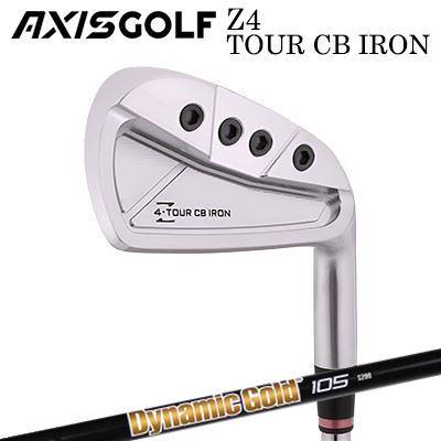 カスタムクラブ アクシスゴルフ Z4 ツアー CB アイアン ダイナミックゴールド 105 オニキスブラックAXI..