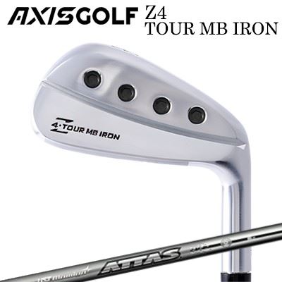 カスタムクラブ アクシスゴルフ Z4 ツアー MB アイアン USTマミヤ アッタス アイアン 40-80AXISGOLF Z4..