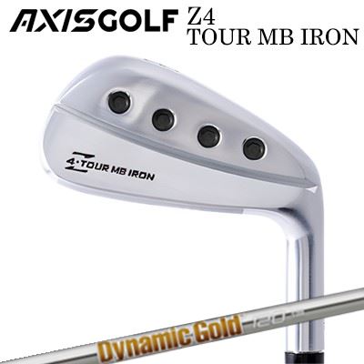 カスタムクラブ アクシスゴルフ Z4 ツアー MB アイアン トゥルーテンパー ダイナミックゴールド 95/105..