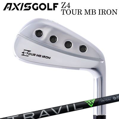 カスタムクラブ アクシスゴルフ Z4 ツアー MB アイアン フジクラ トラヴィル アイアンAXISGOLF Z4 TOUR..