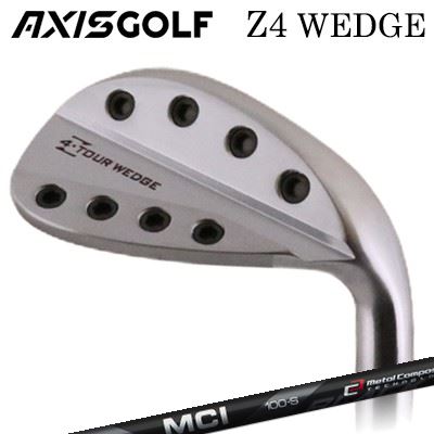カスタムクラブ アクシスゴルフ Z4 ウェッジ FUJIKURA MCI ブラックAXISGOLF Z4 WEDGE フジクラ　MCI ブラック