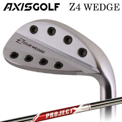カスタムクラブ アクシスゴルフ Z4 ウェッジ PROJECT X REDAXISGOLF Z4 WEDGE プロジェクトエックス レ..