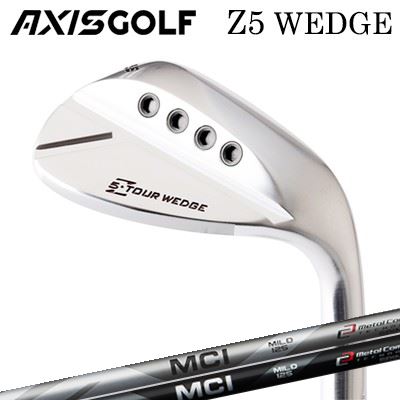 楽天オーエスゴルフカスタムクラブ 2023年モデル アクシスゴルフ Z5 ウェッジ FUJIKURA MCI SOLID/MOLD 85AXISGOLF Z5 WEDGE フジクラ MCI ソリッド/マイルド 85