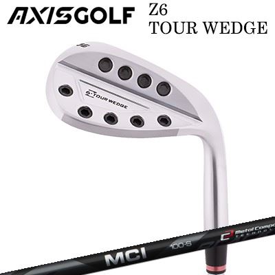カスタムクラブ アクシスゴルフ Z6 ツアー ウェッジ FUJIKURA MCI ブラックAXISGOLF Z6 TOUR WEDGE フジクラ　MCI ブラック