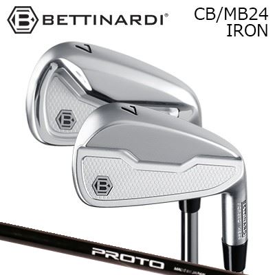 カスタムクラブ 2024年モデル ベティナルディ CB/MB24アイアン クレイジー プロト 1フレックス アイアンBETTINARDI CB/MB24 IRO...
