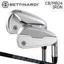 カスタムクラブ 2024年モデル ベティナルディ CB/MB24アイアン プロジェクトX LZ オールブラックBETTINARDI CB/MB24 IRON P...