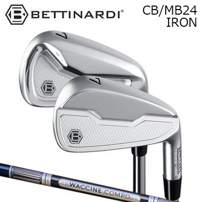 カスタムクラブ 2024年モデル ベティナルディ CB/MB24アイアン ワクチンコンポ GR301 アイアンBETTINARDI CB/MB24 IRON W...