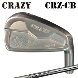 カスタムクラブ 2022年モデル クレイジー CRZ-CB アイアン USTマミヤ アッタス アイアン 10CRAZY CRZ-CB IRON UST Mamiya ATTAS IRON 10/6本セット(#5〜PW)